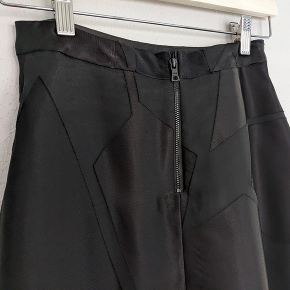 EUC ALICE + OLIVIA Tenty Evening Skirt Size 0 Black Retail - $440 - Picture 10 of 12